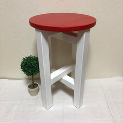 コンクリート100%スツール 】 インテリア ショップ 什器オブジェ 植物