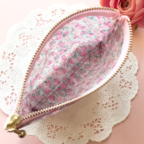 隠しマチ付ポーチ Sサイズ ⌘アシュテッド 〈04P2〉⌘ リバティ