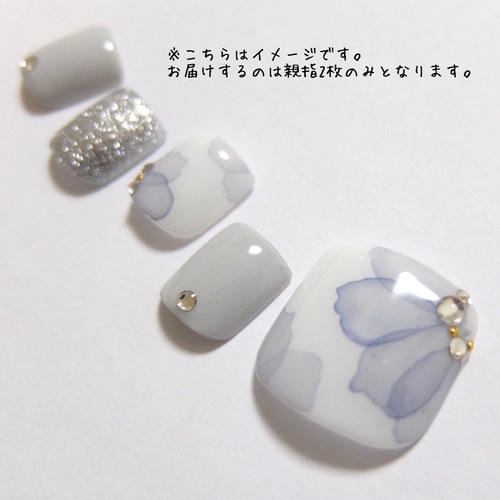 フットネイル◆親指２枚◆ペディキュア◆ジェルネイル◆ フットネイル◇親指2枚◇ペディキュア◇ジェルネイル◇ 【公式通販】