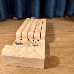 SALL❗️  包丁スタンド　オールウッド　エゾマツ 6枚目の画像