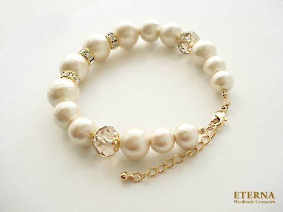 Necklace, bracelet and pierced earrings (針式) set 第3張的照片