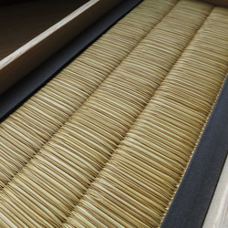 龍鬢表のアクセサリートレイ　いぐさ　畳表　伝統工芸　七宝　高麗　桐箱　畳縁 9枚目の画像