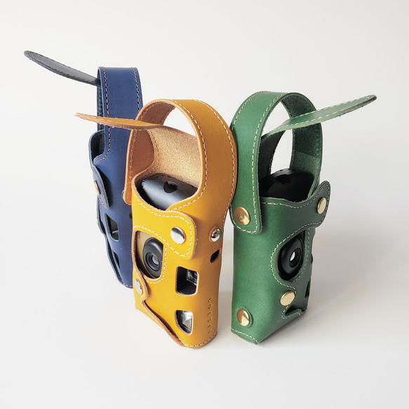 フィルムカメラ 写ルンです 専用 革 ケース レザー ファッション