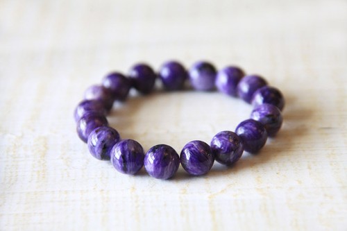 世界三大ヒーリングストーンチャロアイト天然石ブレス