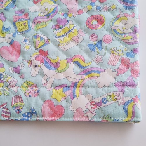 33×33サイズ キュート＆スイートなユニコーン♥︎︎∗︎座布団タイプ.ﾟ