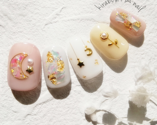 bia♡ ネイルチップ販売様 リクエスト 2点 まとめ商品 ♡様 リクエスト 2点 まとめ商品 - メルカリ