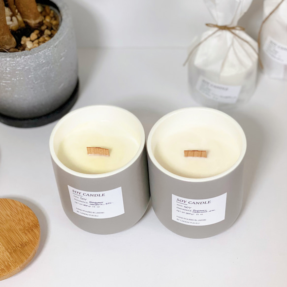 輝-KI- アロマソイキャンドル -Special Selection Scented Soy Candle 3枚目の画像