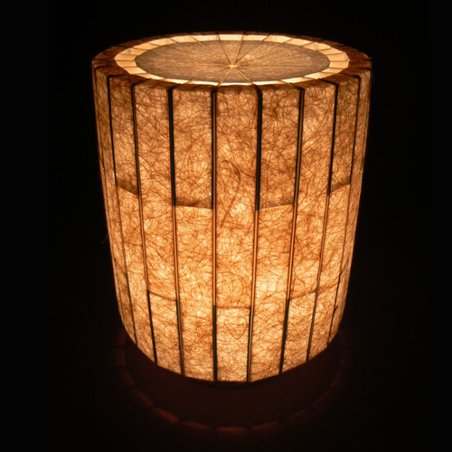 和紙の手作りランプシェード 美濃和紙使用 [衹] 6-1 どこにもない癒し