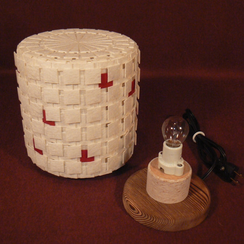 和紙の手作りランプシェード 美濃和紙使用 [譜] 1-1 どこにもない癒し