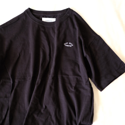 ビッグサイズTシャツ　ブラック/ユニセックス 1枚目の画像