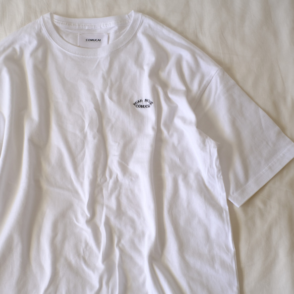 ビッグサイズTシャツ　ホワイト/ユニセックス 1枚目の画像