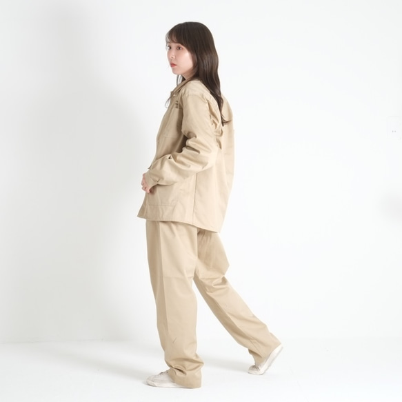 HUMAN MADE ダック刺繍 カバーオール　ジャケット　ベージュ　L Human Made - Washed Duck Coverall Jacket | HBX