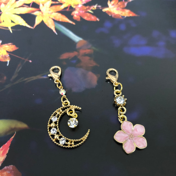 お花のマスクチャーム2個セットハンドメイド 【公式通販】