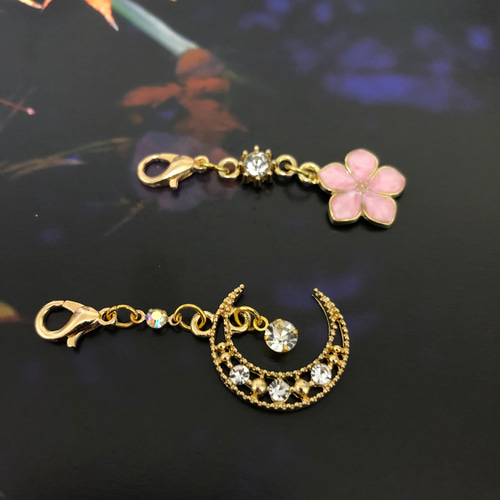 お花のマスクチャーム2個セットハンドメイド 【公式通販】