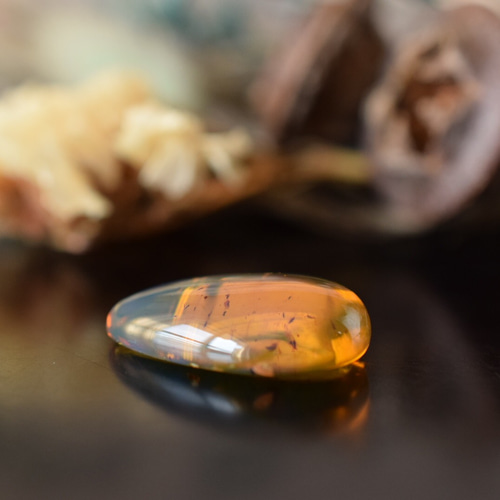 琥珀ルースドミニカ産30 ブルーアンバー 天然石 reboot 通販 10780068