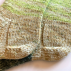 手編みの靴下　21.5cm〜24cm 3枚目の画像