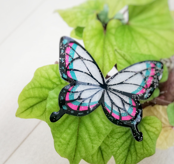 【Aー531】レジン ヘアゴム 蝶々 Aー531】レジン ヘアゴム 蝶々 Aー531】レジン ヘアゴム 蝶々