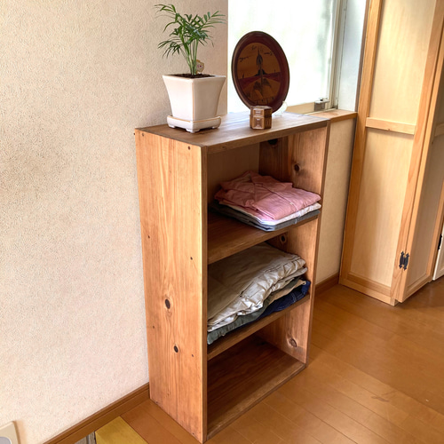 ショップの陳列棚みたいなオープンラック＞ 棚・シェルフ・ラック T