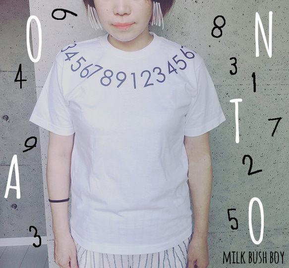 OTONA Tシャツ　number 1枚目の画像