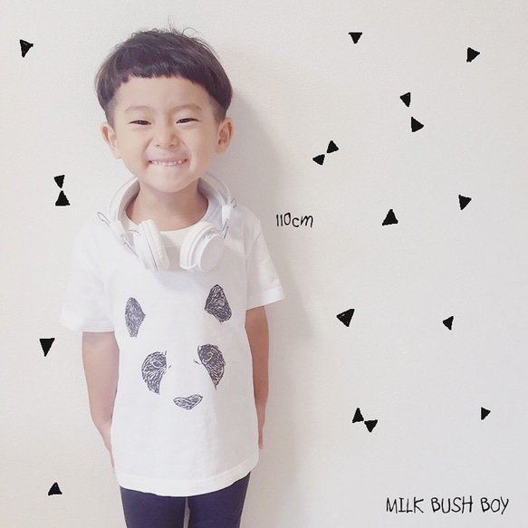 BABY + KIDS T 【panda】 1枚目の画像