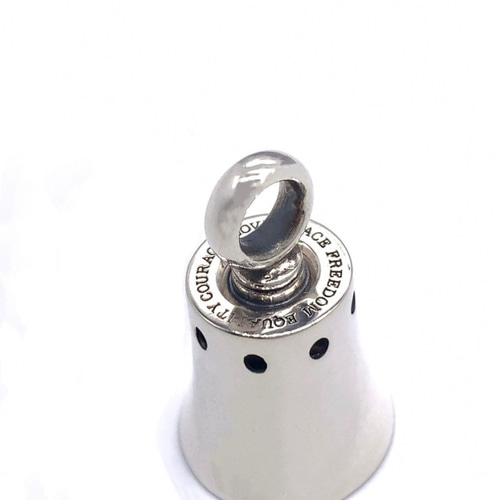 シルバー 装飾的なベル型チャーム 楽天市場】ベル シルバー ペンダントトップ (チェーンなし) ネックレス