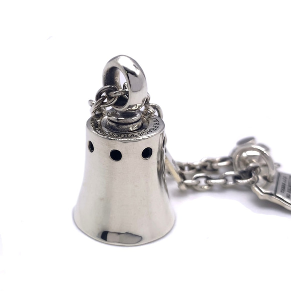 Guardian Bell 銀色 925 鑰匙圈/自行車配件/男士配件/男士禮物/kc07 第5張的照片