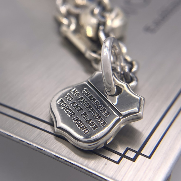 Guardian Bell 銀色 925 鑰匙圈/自行車配件/男士配件/男士禮物/kc07 第7張的照片