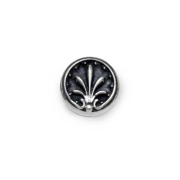 Emblem 男式耳環/銀色 925 適合一隻耳朵/第二隻耳環保留/男士禮物/snd104 第1張的照片