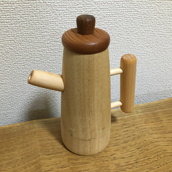 木のおもちゃ　木のポット 1枚目の画像