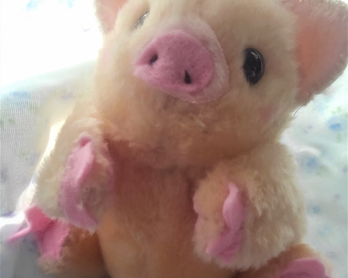 子ブタちゃんのぬいぐるみ★アーティストベア 0_336bfd0a28fd276b5f87a9be1ff9