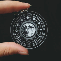 acrylic the Moon age keychain ver.1.0 2枚目の画像