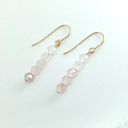 14kgf✳︎アメトリン 一粒ピアス(type A) ピアス（フック・チェーン