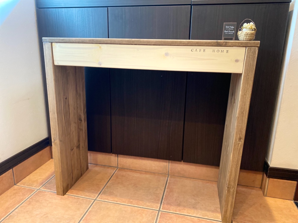 カフェ風カウンター