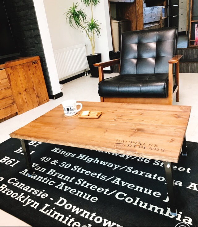 カフェ風 折りたたみテーブル