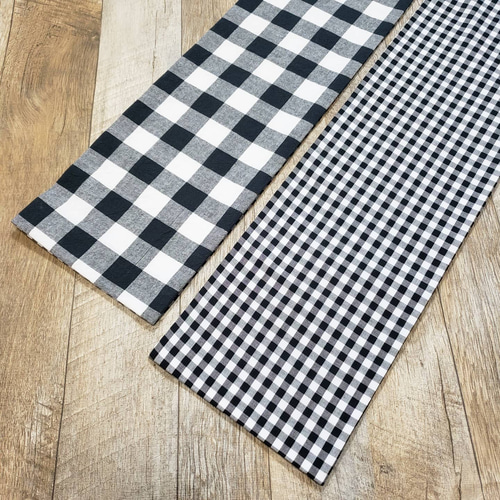 半幅帯 Wギンガムチェック ハンドメイド 和装小物(帯・半襟 半幅帯 Wギンガムチェック ハンドメイド 和装小物(帯・半襟