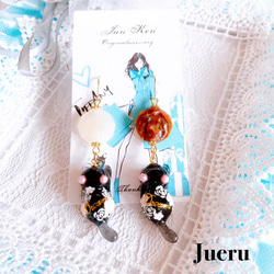 大人カラーの猫ちゃんピアス♡ ピアス（その他） 中止キャンセルOHI