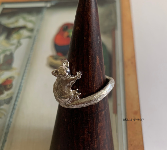フクロモモンガの指輪 3枚目の画像
