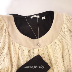 小鳥のネックレス　シルバー製 7枚目の画像