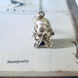 受注制作たれ耳うさぎアルファベットジュエリー 6枚目の画像