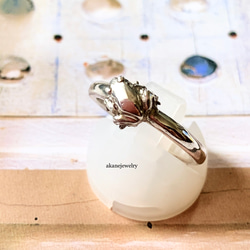 小さな小さなカエルの指輪　 10枚目の画像