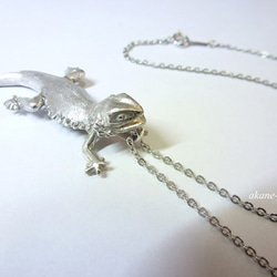 nyui フトアゴヒゲトカゲ　ネックレス フトアゴのネックレス | ジュエリー工房 岩田あかね