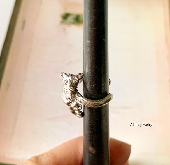 フクロモモンガのイヤーカフ 3枚目の画像