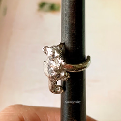 フクロモモンガのイヤーカフ 4枚目の画像