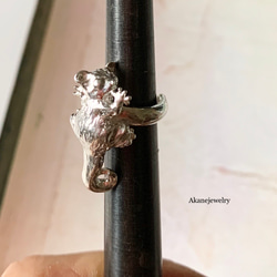 フクロモモンガのイヤーカフ 5枚目の画像