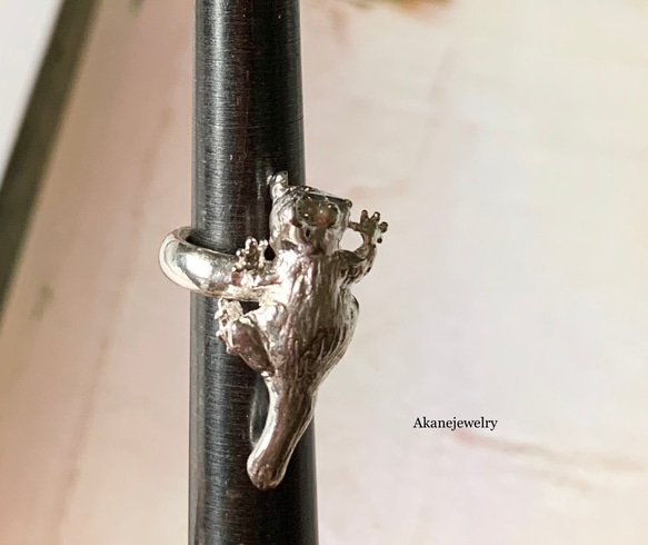 フクロモモンガのイヤーカフ 6枚目の画像