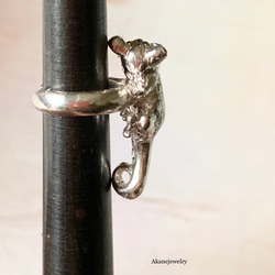 フクロモモンガのイヤーカフ 8枚目の画像