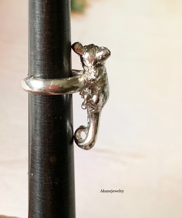 フクロモモンガのイヤーカフ 8枚目の画像