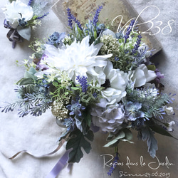 ユーカリ×パンパスグラスのドライフラワーハンギングガーランド