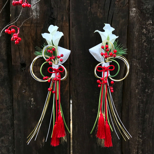 2サイズ展開＊凛としたしつらえ//【一対（いっつい）ページ】カラーと