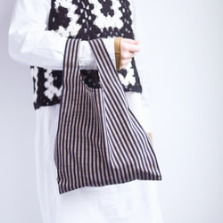 会津もめん１２種類から選べる「トートバッグ」手作りキット 2枚目の画像